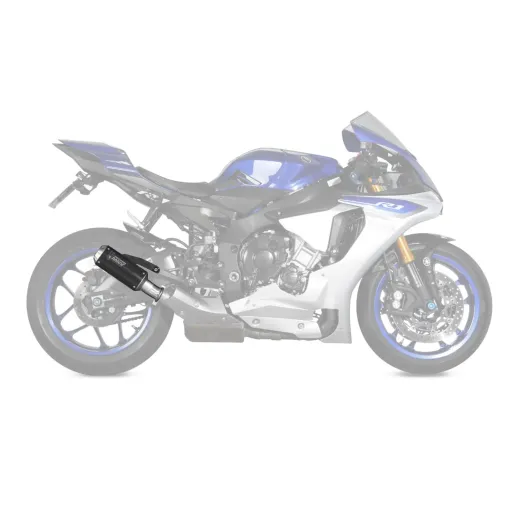 MF7120 Scarico Marmitta MIVV MK3 Yamaha R1 2015 / 2022 Carbonio Omologato E3 E4