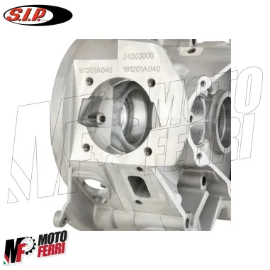 MF1014 Coppia Carter Motore SIP 2 Fori Vespa 50 Special R L 125 ET3 Primavera