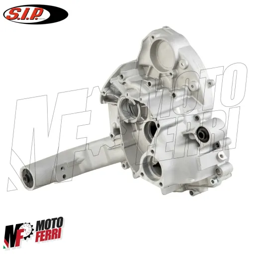 MF1014 Coppia Carter Motore SIP 2 Fori Vespa 50 Special R L 125 ET3 Primavera