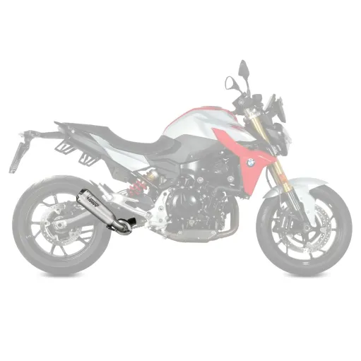 MF7137 Scarico Marmitta MIVV X-M1 per BMW F900R 2020 - 2025 Titanio Omologato E5