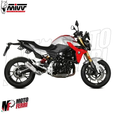 MF7137 Scarico Marmitta MIVV X-M1 per BMW F900R 2020 - 2025 Titanio Omologato E5