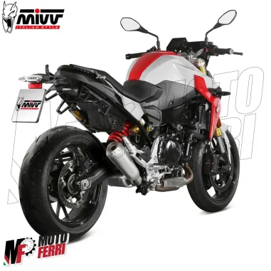 MF7137 Scarico Marmitta MIVV X-M1 per BMW F900R 2020 - 2025 Titanio Omologato E5