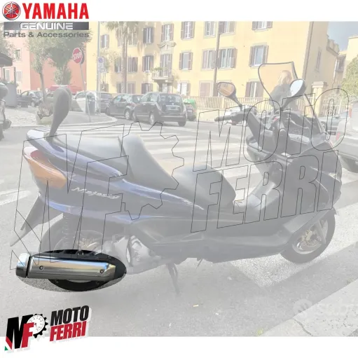 MF7139 Protezione Griglia Marmitta Originale Yamaha Majesty 250 mod 2000/2003