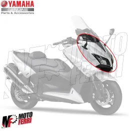 MF7141 Carena Scudo Anteriore TMax 530 2015 / 2016 Originale Yamaha Bianco Met 2