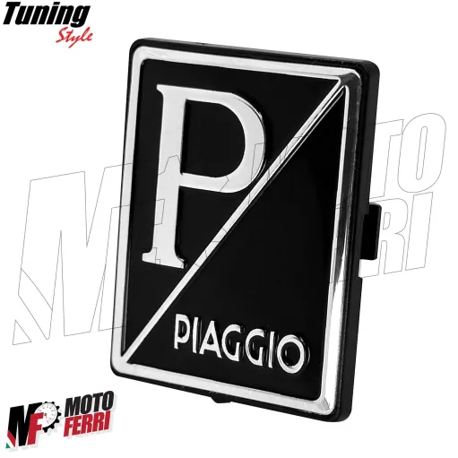 MF6775 Emblema Scudetto Stemma Nero Piaggio Vespa GTS GTV LX S Primavera Sprint