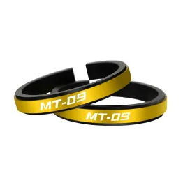 MF7145 Anelli Forcella Sospensione con Logo Yamaha MT-09 - Alluminio CNC Oro