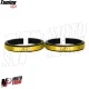 MF7143 Anelli Forcella Sospensione con Logo Yamaha MT-09 - Alluminio CNC Oro