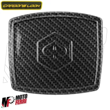 MF0472 Tappo Contachilometri Carbone Effetto Carbonio Lucido Vespa 50 Special