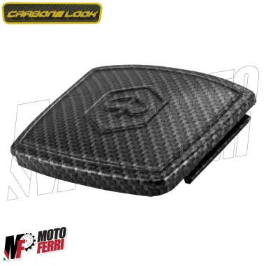 MF0472 Tappo Contachilometri Carbone Effetto Carbonio Lucido Vespa 50 Special