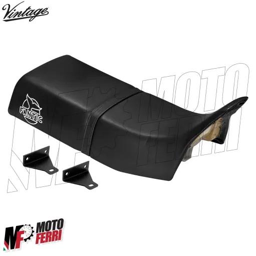 MF4882 Sella Sellone Fantic Raider 250 mod 1985/1993 in Pelle Nera