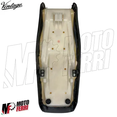 MF4650 Sella Sellone Gilera RV 125 200 250 mod 1984/1989 in Pelle Nera