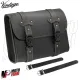 MF7162 Borsa Laterale in eco Pelle Moto Vintage Custom Harley Triumph Royal