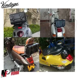 MF7162 Borsa Valigia Portapacchi in Pelle Vespa GTS Primavera LX PX ET3 Special 2