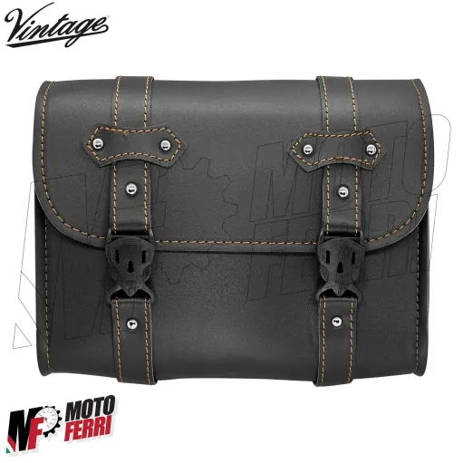 MF7162 Borsa Valigia Portapacchi in Pelle Vespa GTS Primavera LX PX ET3 Special