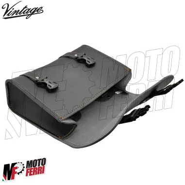 MF7162 Borsa Valigia Portapacchi in Pelle Vespa GTS Primavera LX PX ET3 Special