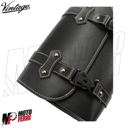MF7162 Borsa Valigia Portapacchi in Pelle Vespa GTS Primavera LX PX ET3 Special