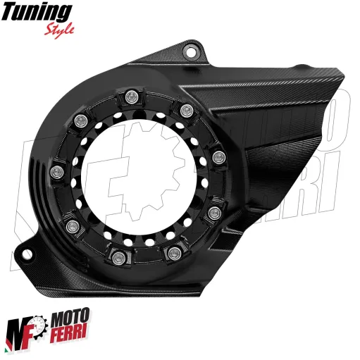 MF7164 Coperchio Trasmissione Vespa GTS 300 HPE 2018 / 2024 Convogliatore Carter