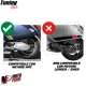 MF7164 Coperchio Trasmissione Vespa GTS 300 HPE 2018 / 2024 Convogliatore Carter
