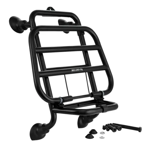 MF7165 Portapacchi Anteriore Nero Originale Vespa GTS 125 300 HPE mod 2019/2024