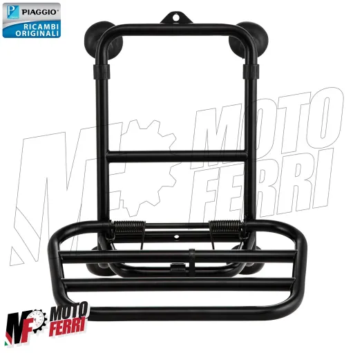 MF7165 Portapacchi Anteriore Nero Originale Vespa GTS 125 300 HPE mod 2019/2024