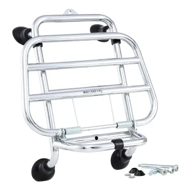 MF7166 Portapacchi Anteriore Cromato Originale Vespa GTS 125 300 HPE (2019/2024)