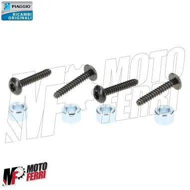 MF7167 Portapacchi Pedana Cromato Originale Vespa Primavera / Sprint mod 2024 Elettrica