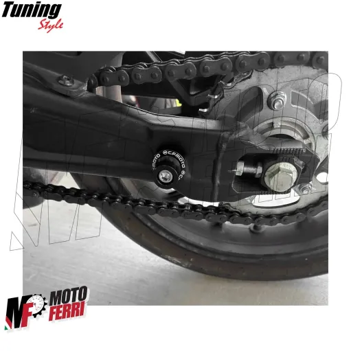 MF6872 Nottolini Cavalletto Posteriore CF Moto MT SR GT NK CLX 450 650 700 800