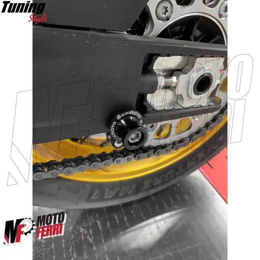 MF6872 Nottolini Cavalletto Posteriore CF Moto MT SR GT NK CLX 450 650 700 800