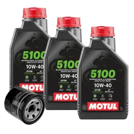MF7181 Tagliando Moto Morini X-Cape 650 21/24 - 3 Olio Motul 5100 10W40 + Filtro