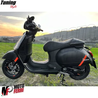 MF7164 Coperchio Trasmissione Vespa GTS 300 HPE 2018 / 2024 Convogliatore Carter