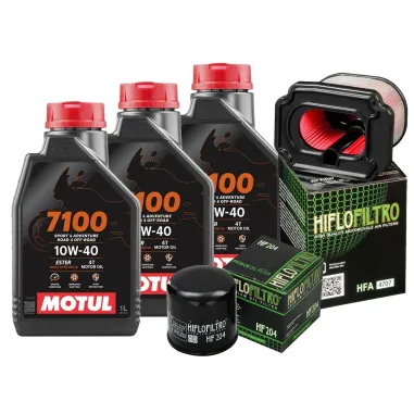 MF7182 Tagliando Yamaha Tenere 700 2019/2024 - 3L Olio Motul 7100 10W40 + Filtri