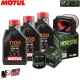 MF7182 Tagliando Yamaha Tenere 700 2019/2024 - 3L Olio Motul 7100 10W40 + Filtri