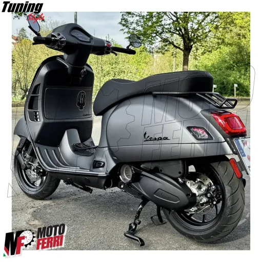 MF7164 Coperchio Trasmissione Vespa GTS 300 HPE 2018 / 2024 Convogliatore Carter