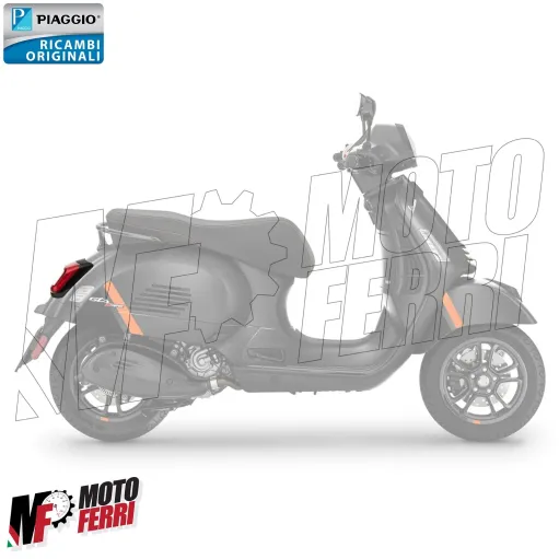 MF7185 Fanale Stop Posteriore Originale Vespa GTS 300 Super Sport 2023 2024 2025