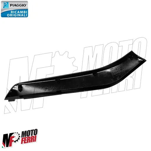 MF7188 Spoiler Sottopedana Destro Nero Lucido Piaggio Beverly 300 350 2011/2020