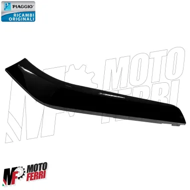 MF7188 Spoiler Sottopedana Destro Nero Lucido Piaggio Beverly 300 350 2011/2020