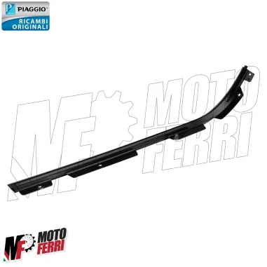 MF7189 Bordo Pedana Sinistro Nero Originale Vespa GTS 300 Super Sport 2023 2024