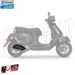 MF7190 Griglia Paracalore Marmitta Nero Vespa GTS 300 HPE Super Sport 2023 / 2024 2