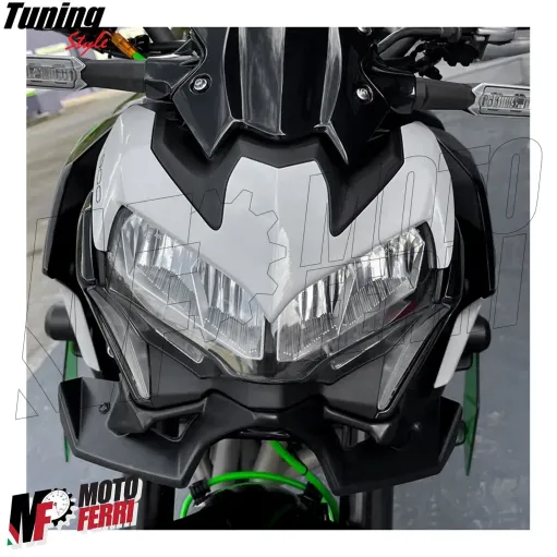 MF7191 Spoiler Downforce Anteriore Kawasaki Z900 mod 2020 2021 2022 2023 2024