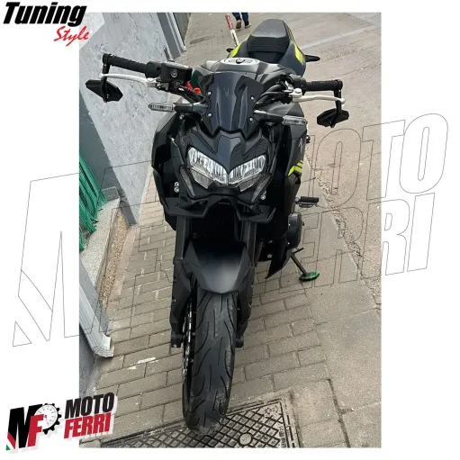 MF7191 Spoiler Downforce Anteriore Kawasaki Z900 mod 2020 2021 2022 2023 2024