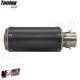 MF7192 Silenziatore Marmitta Dm 51 Universale Moto effetto Carbonio Racing