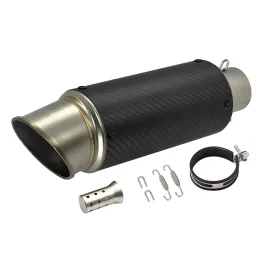 MF7193 Silenziatore Marmitta Dm 51 Universale Moto effetto Carbonio Racing