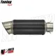 MF7193 Silenziatore Marmitta Dm 51 Universale Moto effetto Carbonio Racing