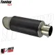 MF7193 Silenziatore Marmitta Dm 51 Universale Moto effetto Carbonio Racing
