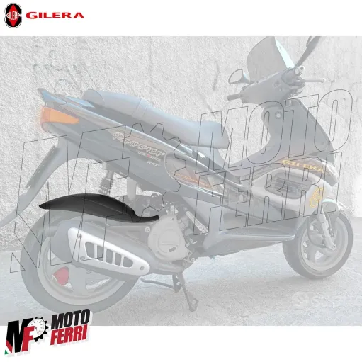 MF7195 Parafango Posteriore Originale Gilera Runner 125 180 FX FXR mod 1997/2002