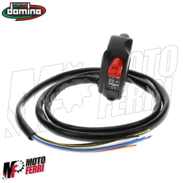 MF7202 Interruttore Domino Avviamento / Arresto Motore Univ Moto Scooter Cross 2