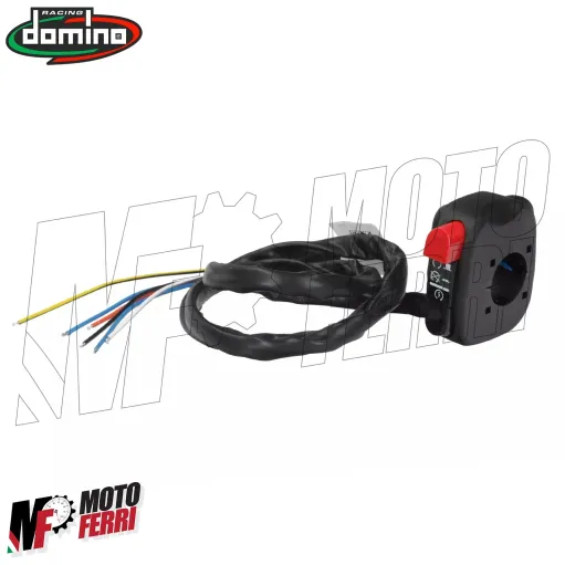 MF7202 Interruttore Domino Avviamento / Arresto Motore Univ Moto Scooter Cross