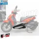 MF7204 Pedana Poggiapiedi Sinistra Origin Piaggio Beverly 300 400 HPE 2021/2024