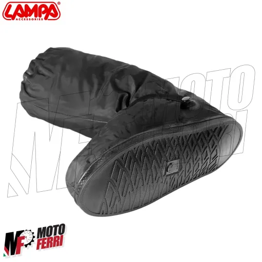 MF7208 Copristivali Copriscarpe Impermeabili Antipioggia Moto con Suola Lampa