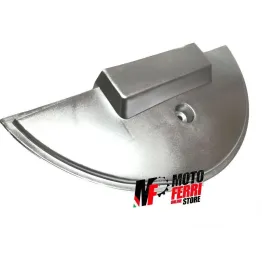MF1043 PROTEZIONE RUOTA DI SCORTA CROMATA PLASTICA VESPA 125 150 200 PX ARCOBA